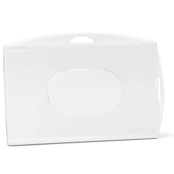 Betriebsausweishalter 64x96mm Hartbox transparent VE=10 Stück