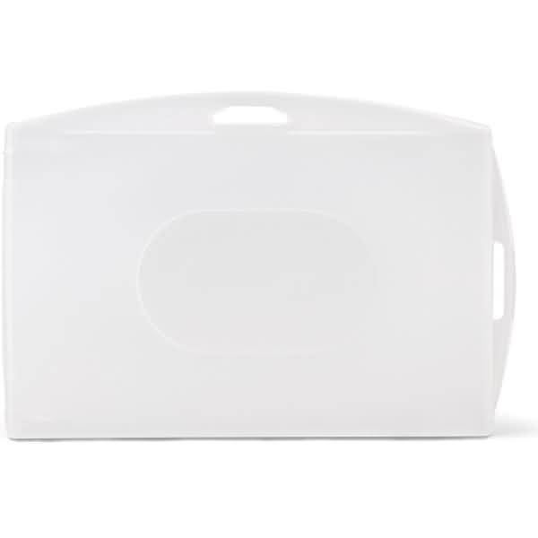 Betriebsausweishalter 64x96mm Acryl transparent-matt VE=10 Stück