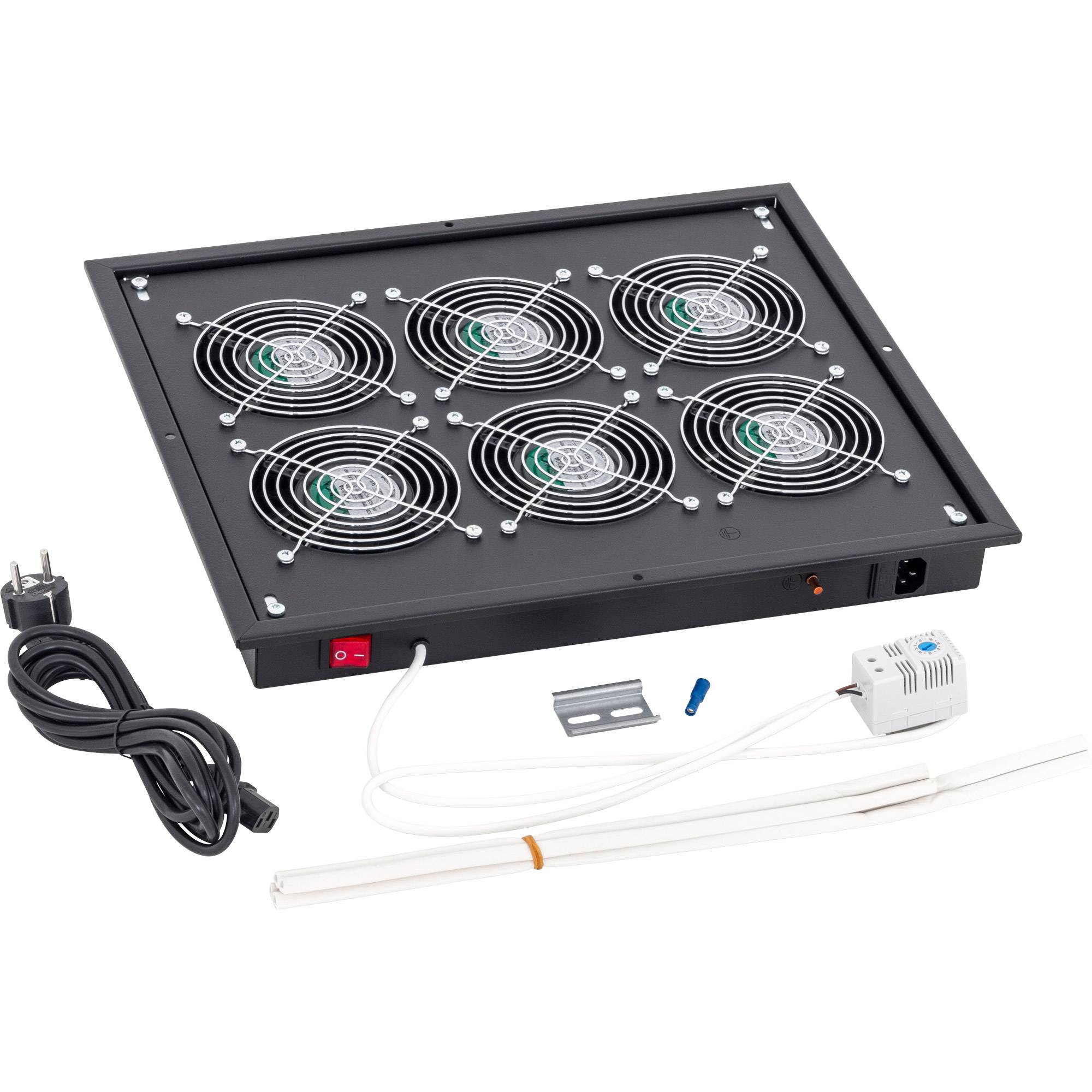 TRITON Rack - Lüfter Kit - mit thermostat - Wechselstrom 220 V - RAL 9005