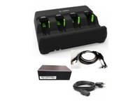 Zebra 4-Slot Battery Charger Kit - Batterieladegerät