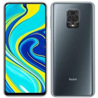 Silikon Hülle Basic kompatibel mit XIAOMI REDMI NOTE 9S Case TPU Soft Handy Cover Schutz Transparent