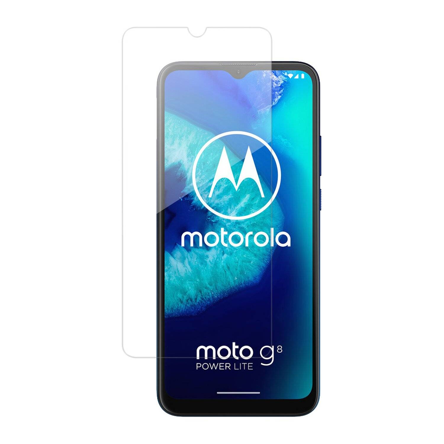 Schutzglas 9H kompatibel mit MOTOROLA MOTO G8 POWER LITE Displayschutzfolie Schutzfolie Passgenau Glas