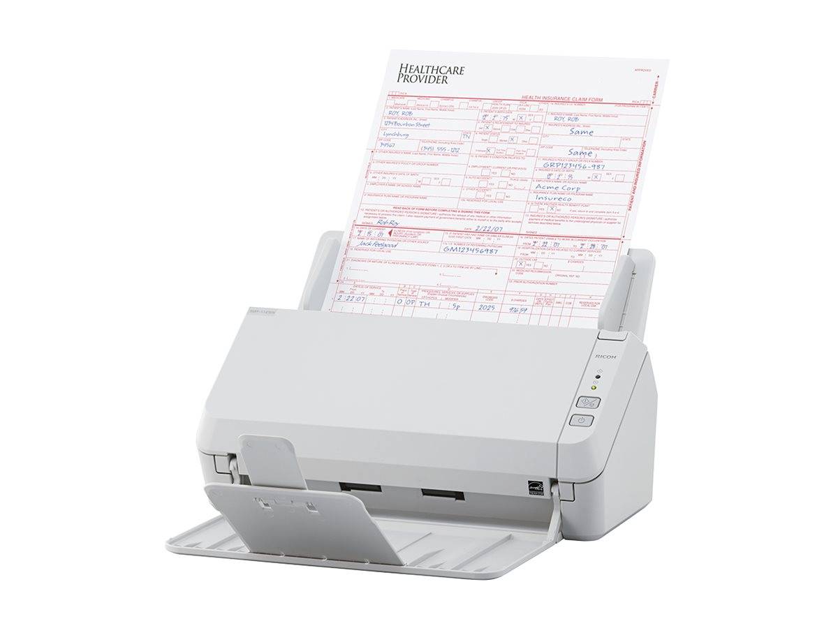 Fujitsu Ricoh SP-1125N - Dokumentenscanner - Dual CIS - Duplex - 216 x 355.6 mm - 600 dpi x 600 dpi - bis zu 25 Seiten/Min. (einfarbig)