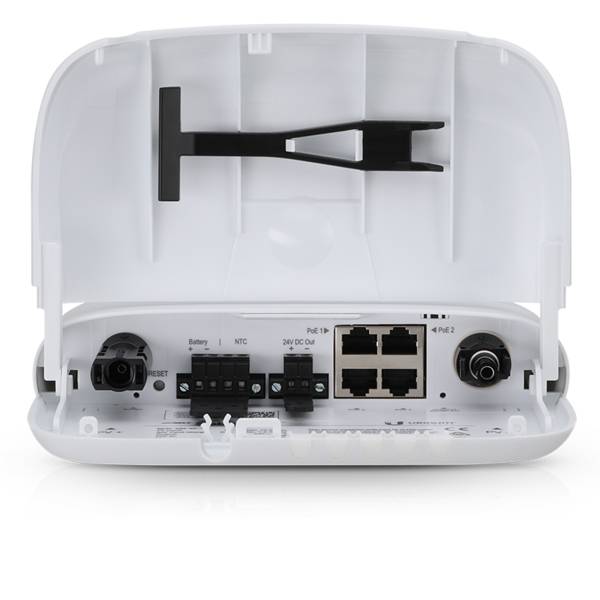 Ubiquiti SunMAX SolarPoint, Einzelband (2,4GHz), Ethernet/LAN, Weiß