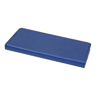 Buch Tasche "Smart" kompatibel mit SAMSUNG GALAXY A21S ( A217F ) Handy Hülle Etui Brieftasche Schutzhülle mit Standfunktion, Kartenfach Blau