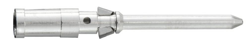 Eine Nahaufnahme einer mechanischen Komponente mit einer glänzenden Metallstange, die an einem Ende einen sechseckigen Abschnitt aufweist, möglicherweise zum Befestigen verwendet.