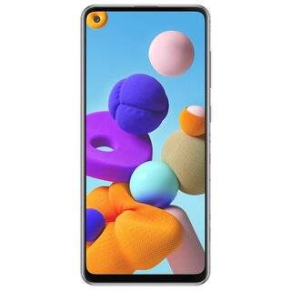 cofi1453® Silikon Hülle Basic kompatibel mit Samsung Galaxy A21s (A217F) Case TPU Soft Handy Cover Schutz Transparent