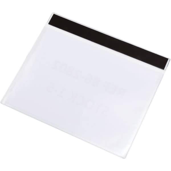 Kennzeichnungshülle A4 quer magnetisch VE=10 Stück transparent