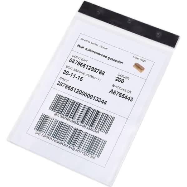 Kennzeichnungshülle A4 hoch magnetisch VE=10 Stück transparent