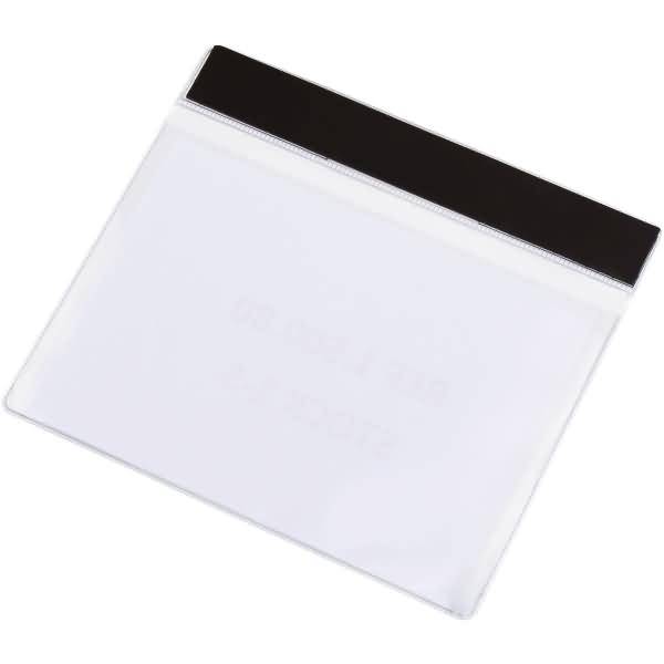 Kennzeichnungshülle A5 quer magnetisch VE=10 Stück transparent