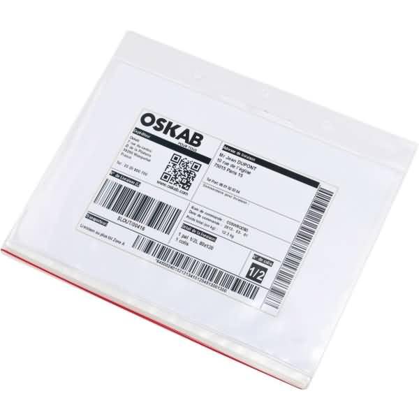 Kennzeichnungshülle Dry-Zip A4 quer VE=10 Stück transparent