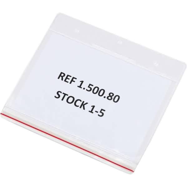 Kennzeichnungshülle Dry-Zip A5 quer VE=10 Stück transparent