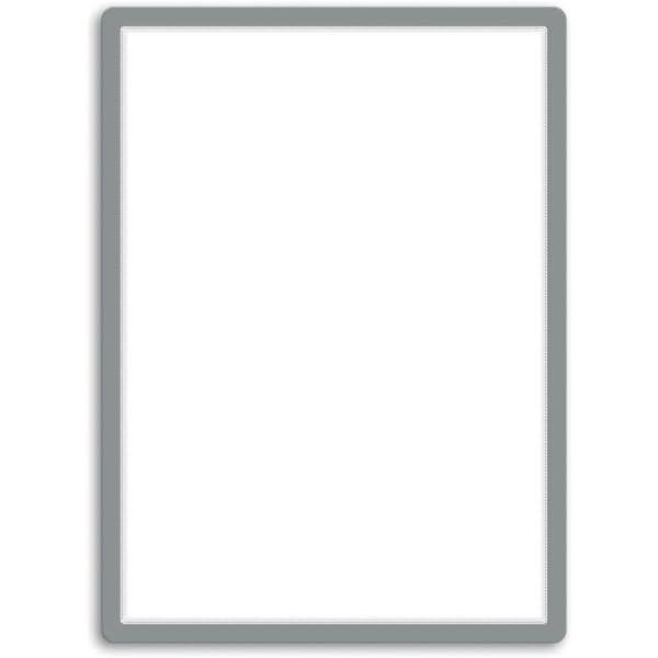 Info-Rahmen Magneto 50x70cm Rücken selbstklebend Magnetverschluss silber