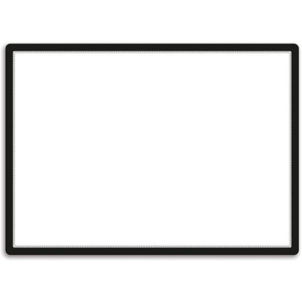 Info-Rahmen Magneto A1 Rücken selbstklebend Magnetverschluss schwarz