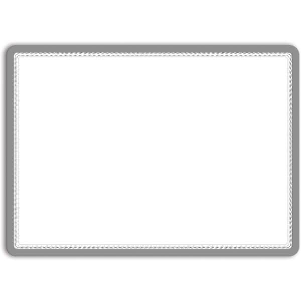 Info-Rahmen Magneto A3 selbsthaftend /Verschluss Magnet VE=2 Stück silber