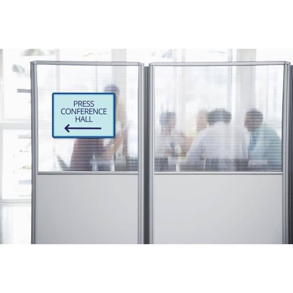 Info-Rahmen Magneto A3 selbsthaftend /Verschluss Magnet VE=2 Stück blau