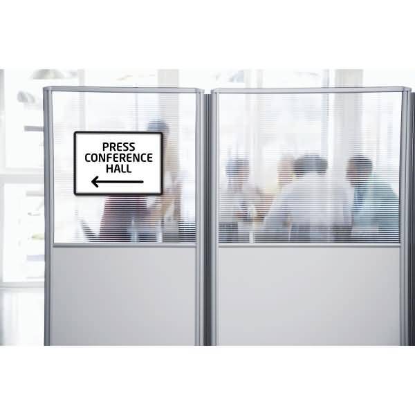 Info-Rahmen Magneto A3 selbsthaftend /Verschluss Magnet VE=2 Stück schwarz