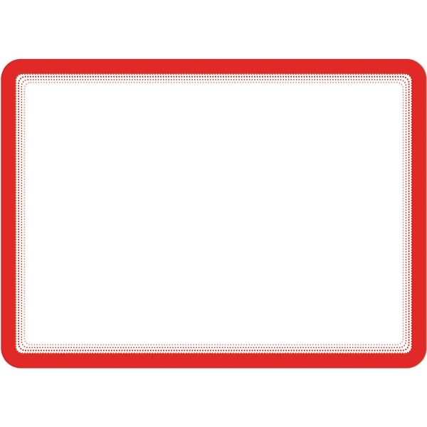 Info-Rahmen A4 Rücken und Verschluss magnetisch VE=2 Stück rot