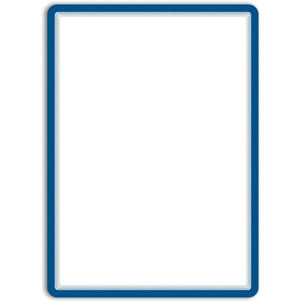 Info-Rahmen Magneto Solo A3 VE=2 Stück blau