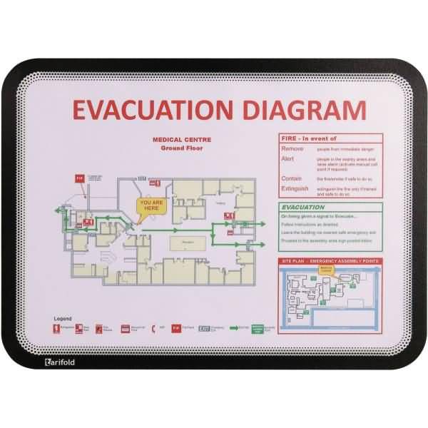 Info-Rahmen magnetischer Rand A3 VE=2 Stück schwarz