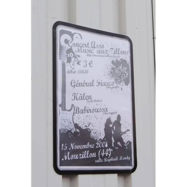 Info-Rahmen Magneto Solo A2 VE=2 Stück schwarz