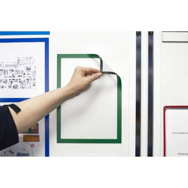 Info-Rahmen Magneto Solo Pro Überschrift 75x317mm VE=10 Stück schwarz