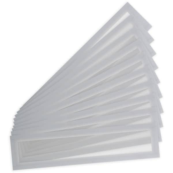 Info-Rahmen Magneto Solo Pro Überschrift 75x317mm VE=10 Stück grau