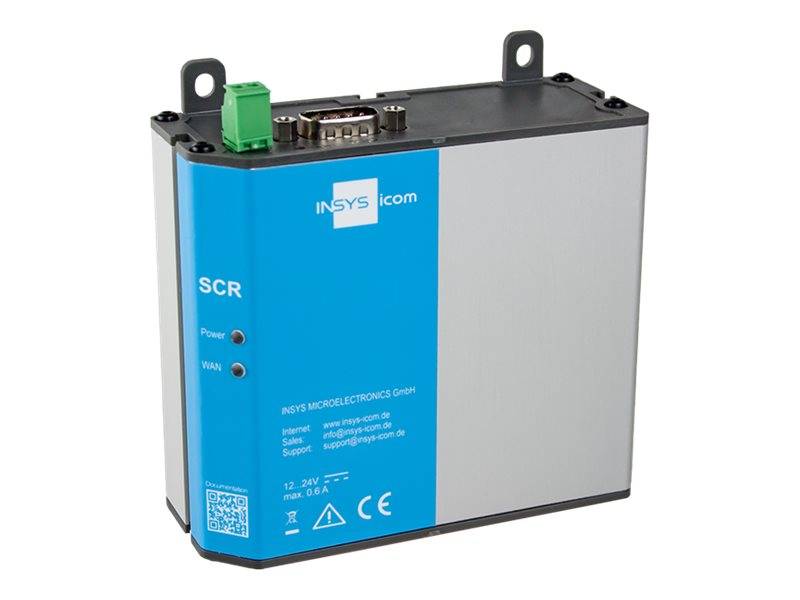 INSYS icom SCR-E 200 - Router 2-Port-Switch - Modbus