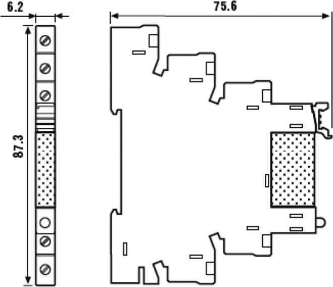 Finder Koppelrelais 6,2mm 38.51.0.240.0060