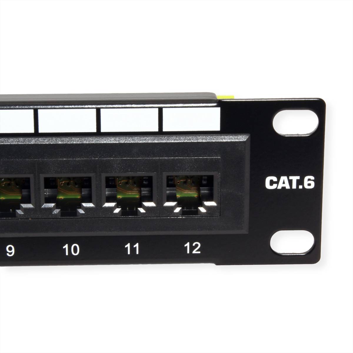TRENDnet TC-P12C6 Patch Panel, 12-Port Cat. 6 Unshielded