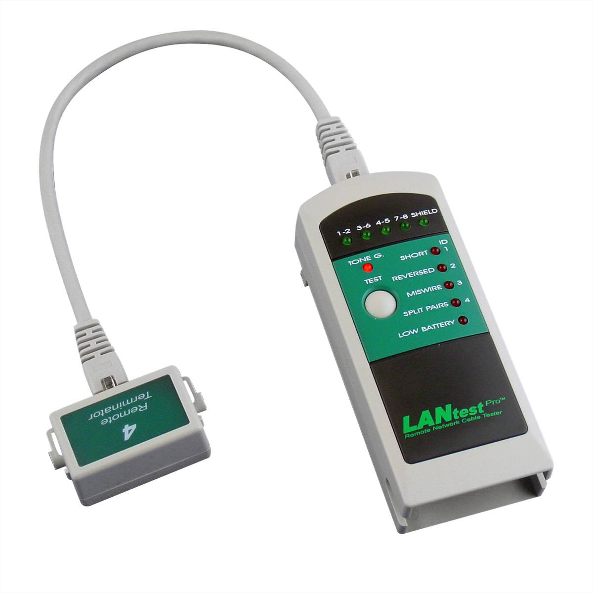 HOBBES LANtest Pro Kit Netzwerk-Kabeltester inkl. 4 Remote Units