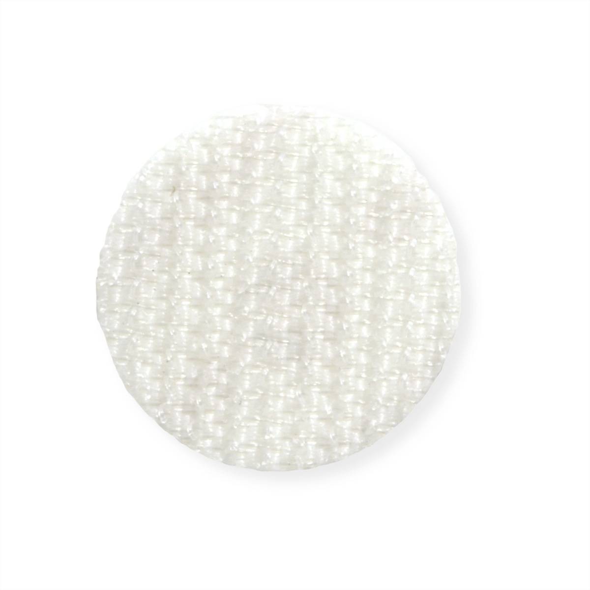 VELCRO® Klettpunkte Selbstklebend Nur Haken, 19mm x 125 Weiß