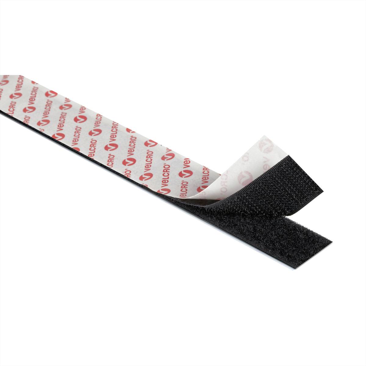 VELCRO® General Use Fastener 25m Hakenband 25m Flauschband, Haken & Flausch 20mm weiß