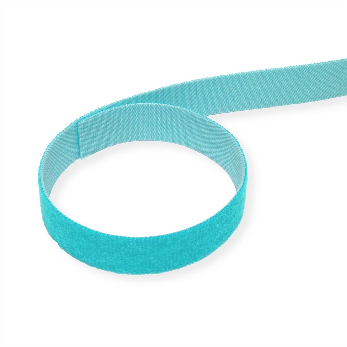 VELCRO® One Wrap® Band 20 mm breit, türkis, 25 m