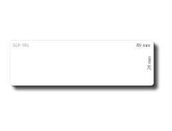 Seiko Instruments SLP-1RL - Permanenter Klebstoff - weiß - 28 x 89 mm 130 Etikett(en) (1 Rolle(n)