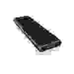 IB-183M2, Ext.-Gehäuse, 1x M.2 SATA SSD zu USB 3.0 Host, Aluminium, schwarz