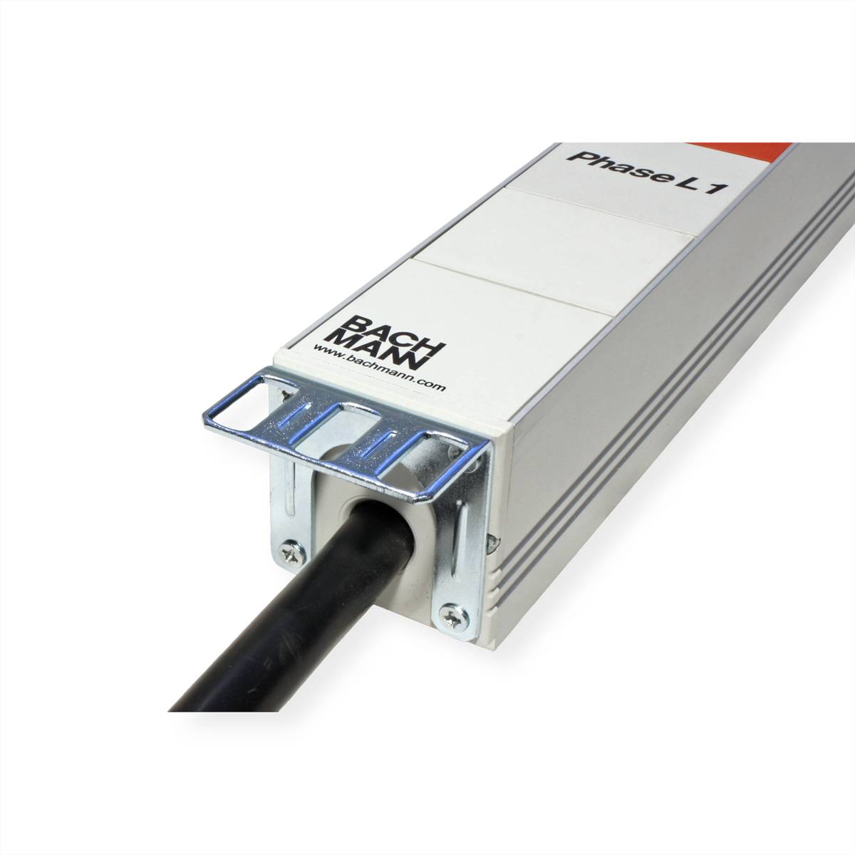 BACHMANN IT PDU ALU 1HE 36x C13 6x C19 CEE 3x16A rot