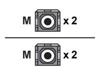 EasyLan LWL Duplex LED-Patchkabel OM3, 50/125 µm, SC/SC, aqua, 10,0 m