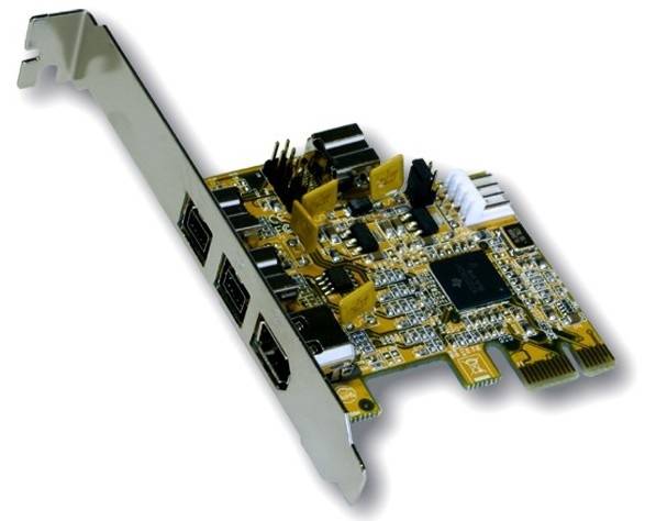 Exsys EX-16415 - FireWire-Adapter - PCIe - Firewire, FireWire 800