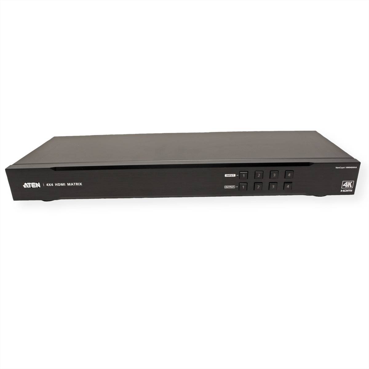 ATEN VM0404HA 4 x 4 4K HDMI Audio/Video Matrix Switch