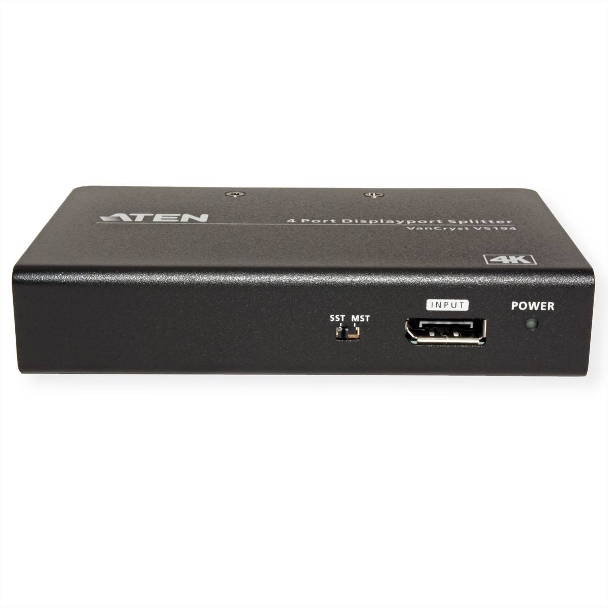 ATEN VS194-AT-G DisplayPort-Splitter 4096 x 2160 Pixel Schwarz