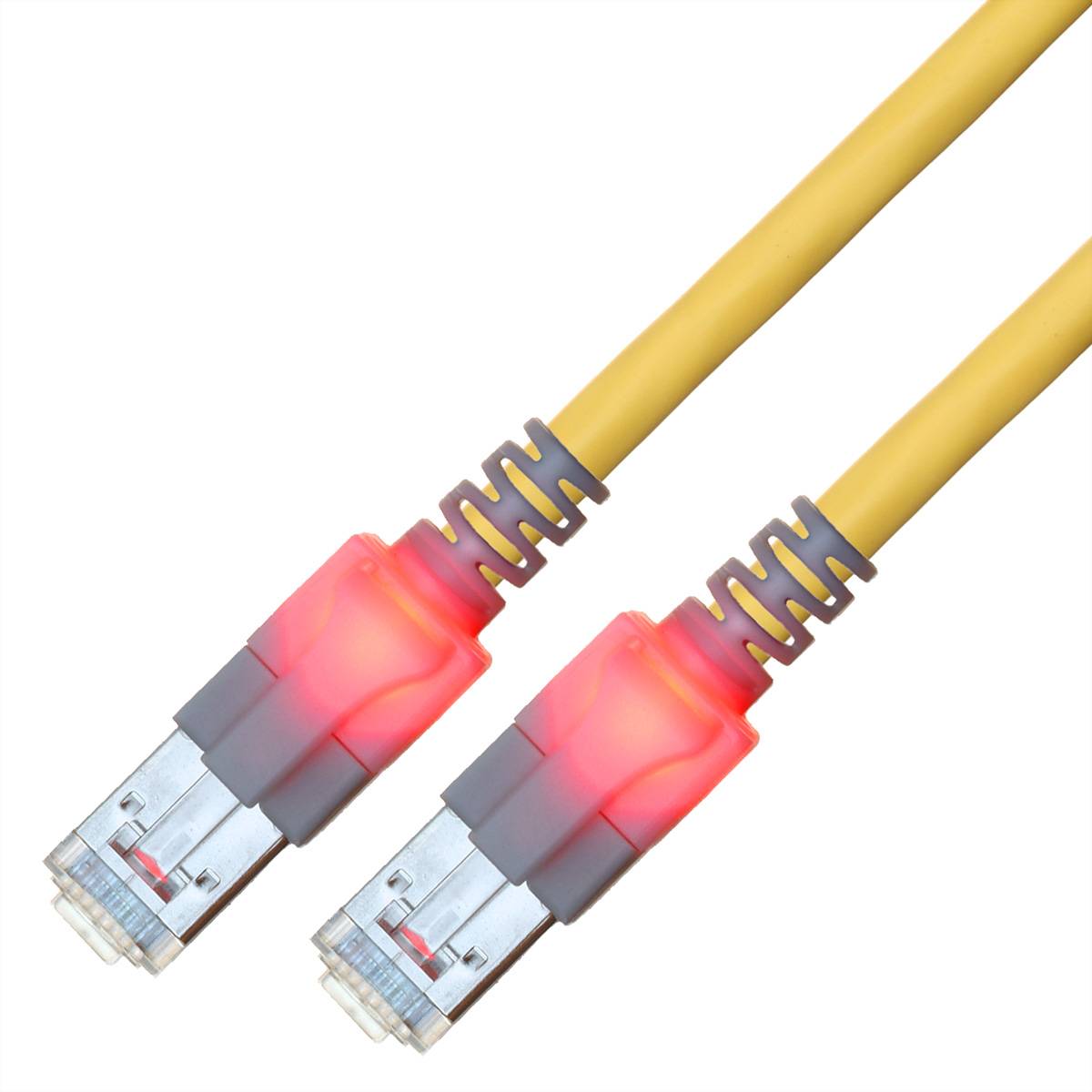 EASYLAN - Sacon 442603,300, 3 m, Cat6, S/FTP (S-STP), RJ-45, RJ-45, Gelb