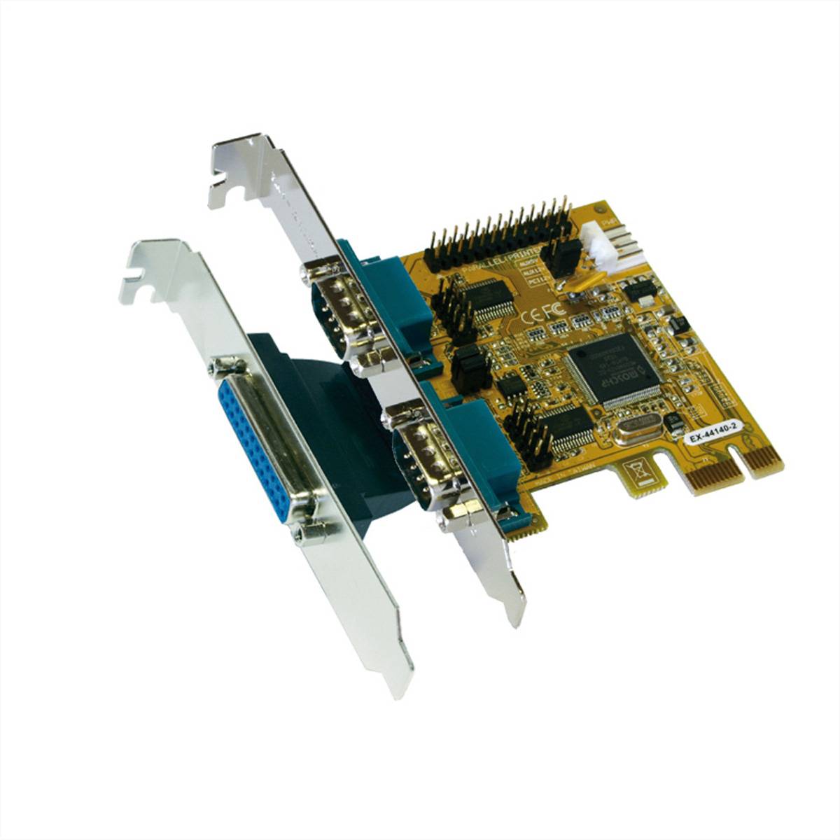 Exsys EX-44140-2 - Adapter Parallel/Seriell - PCIe