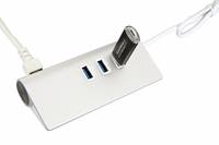 Exsys EX-1132-N - Hub - 3 x USB 3.2 Gen 1 + 1 x 10/100/1000