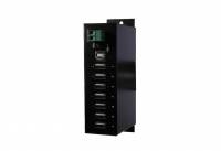 Exsys Ex 1177HMVS - Hub - 7 x USB 2.0 - an DIN-Schiene montierbar