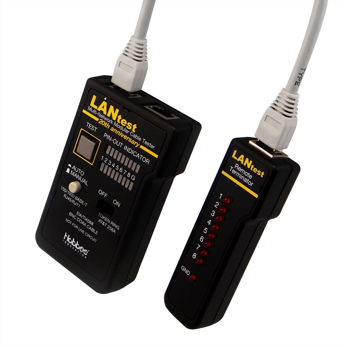 HOBBES LANtest RJ45 Basic Netzwerkkabel-Tester