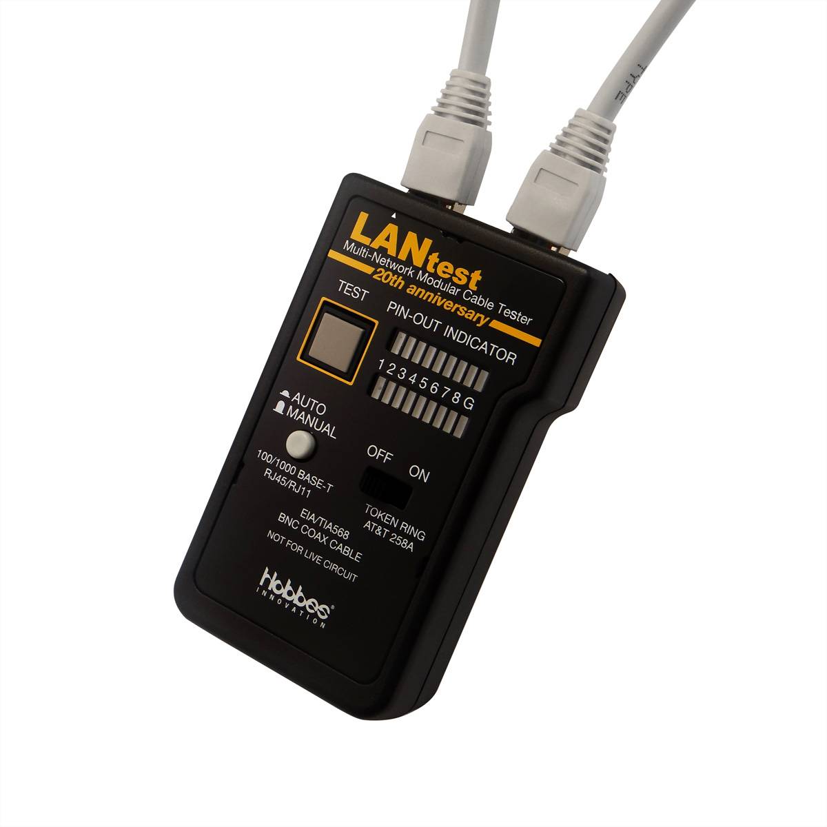 HOBBES LANtest RJ45 Basic Netzwerkkabel-Tester