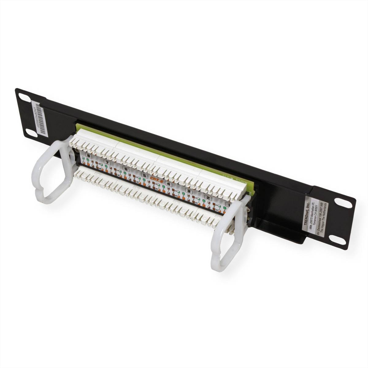 TRENDnet TC-P08C6 10" Patch Panel, 8-Port Cat. 6 Unshielded
