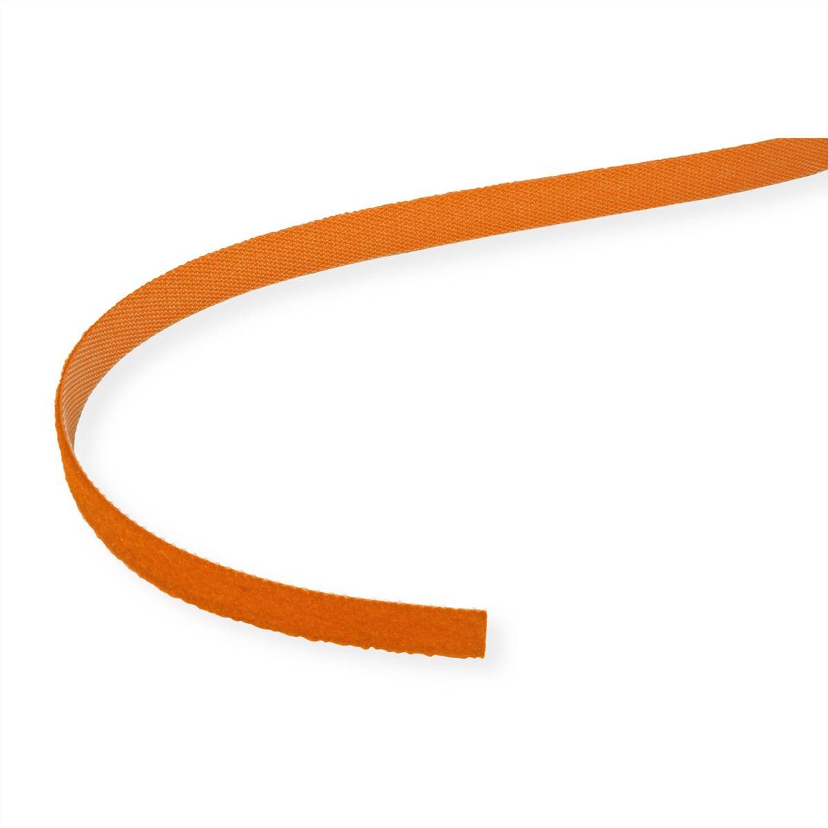VELCRO® One Wrap® Band 10 mm breit, orange, 25 m