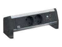 Bachmann DESK 1 - Steckdosenleiste - Eingabe, Eingang GST18 - Ausgangsanschlüsse: 2 (2 x Spannung)